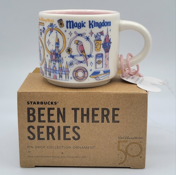 Starbucks Disney Magic Kingdom 50th anniversary ornament - Picture 8 of 8